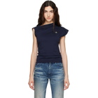 Vivienne Westwood Navy Hebo Top