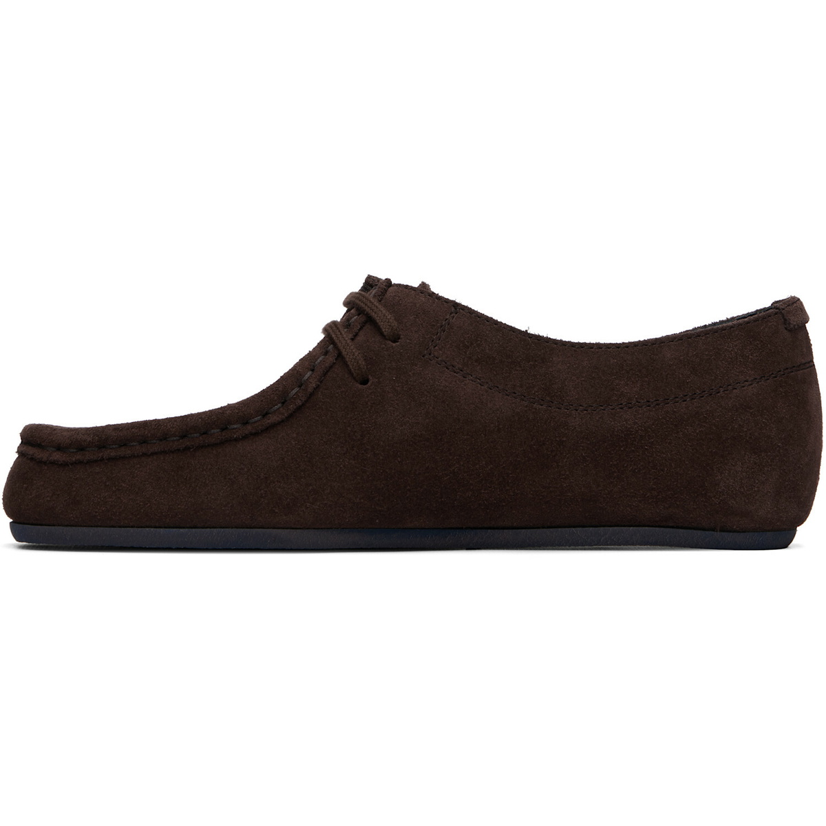 Jil Sander Brown Hood Lace-Up Derbys