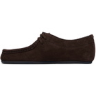 Jil Sander Brown Hood Lace-Up Derbys