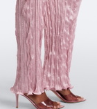 Posse Esme satin straight pants