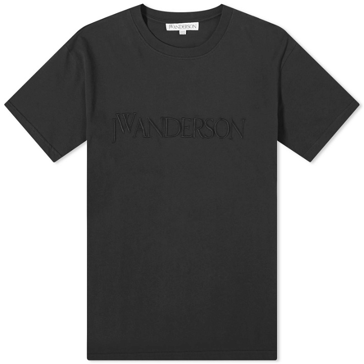 Photo: JW Anderson Men's Logo Embroidery T-Shirt in Black