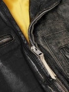 Gallery Dept. - Distressed Leather Jacket - Black
