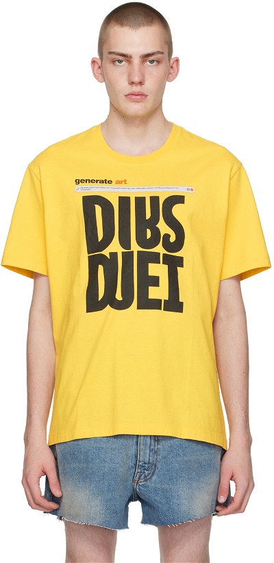 Photo: Doublet Yellow AI Generated T-Shirt