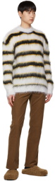 Marni Off-White Mohair Sweater