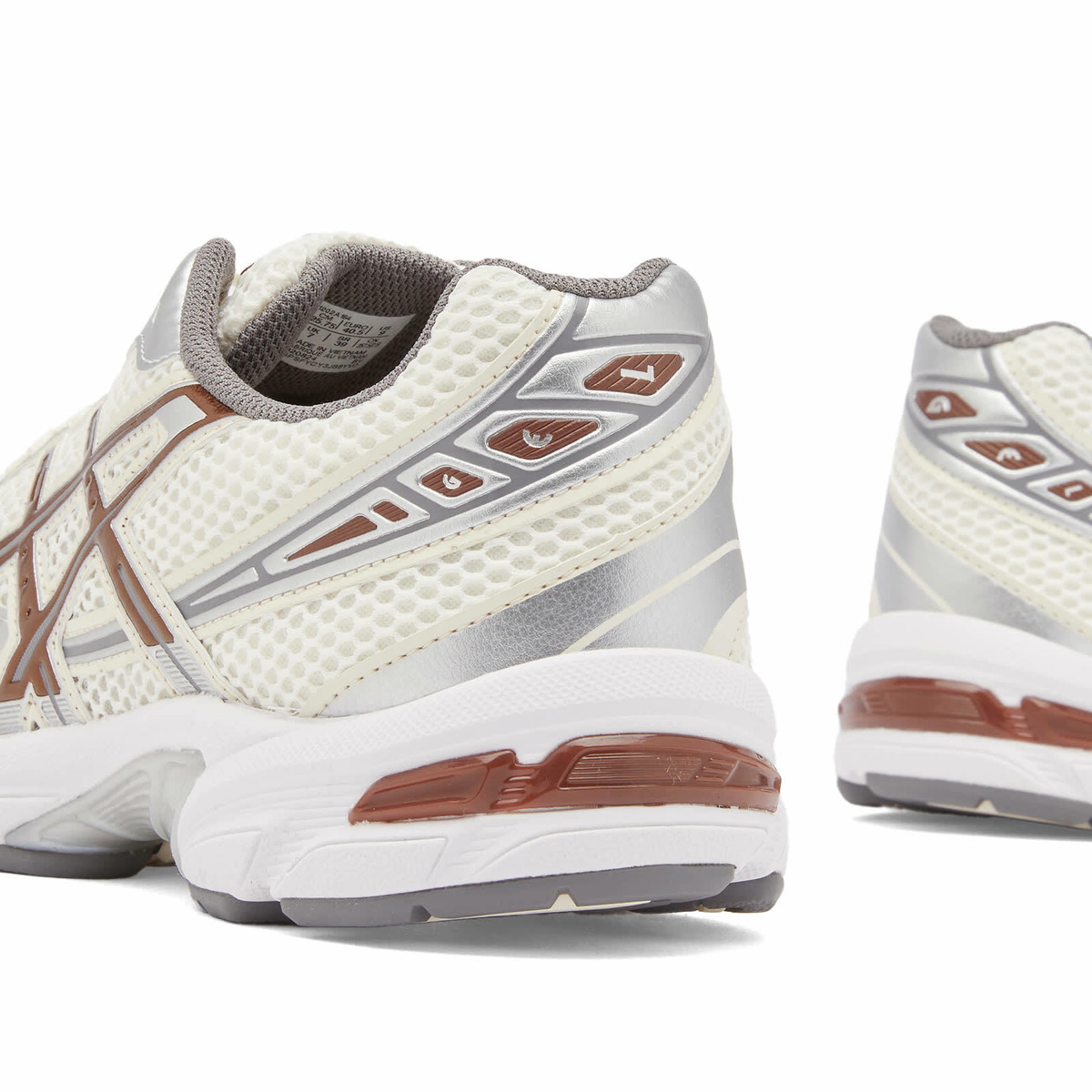 Asics Women's Gel-1130 in Cream/Reddish Brown