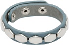 Undercover Blue & Silver Cuff Bracelet