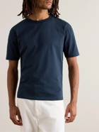 Drake's - Cotton-Jersey T-Shirt - Blue