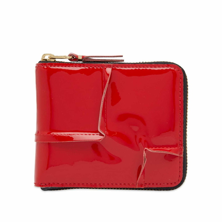 Photo: Comme des Garçons Wallet SA7100RH Reversed Hem Wallet in Red 