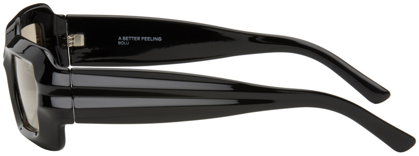 A BETTER FEELING Black Bolu Sunglasses