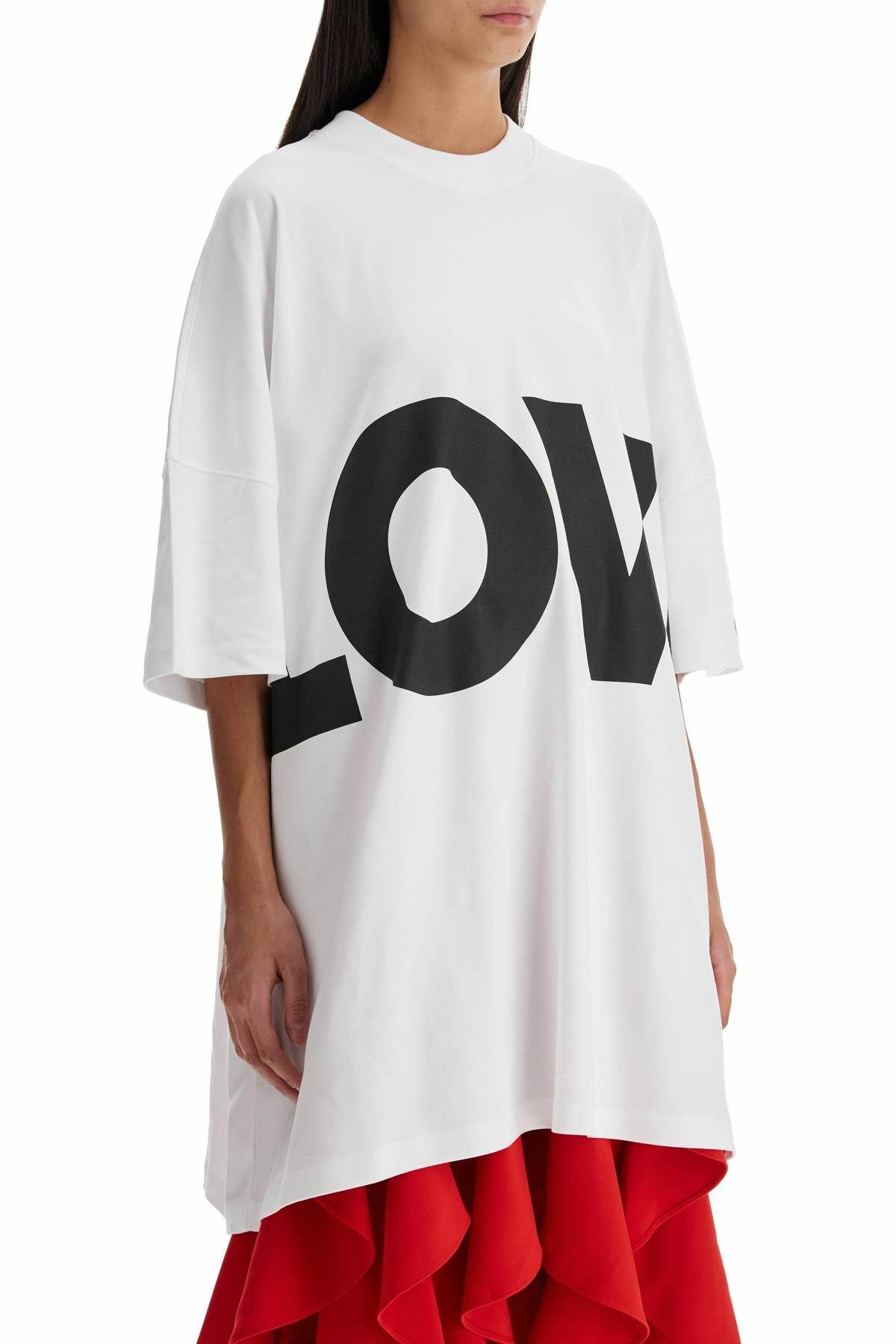 white slip mini dress Alana Cotton Slip Mini Dress - Blue White main image 0