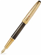 Montblanc - Meisterstück Around the World in 80 Days Doué Classique Resin and Gold-Plated Fountain Pen