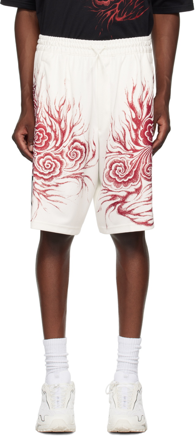 Y-3 White JFA Edition Shorts Y-3
