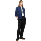 Polo Ralph Lauren Blue Moleskin Utility Overshirt