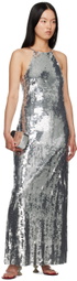 SIMONMILLER Silver Pill Clutch