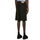 AMI Alexandre Mattiussi Black Worker Shorts