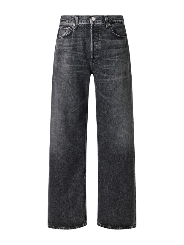 Photo: AGOLDE - Afton Straight-Leg Recycled Jeans - Black