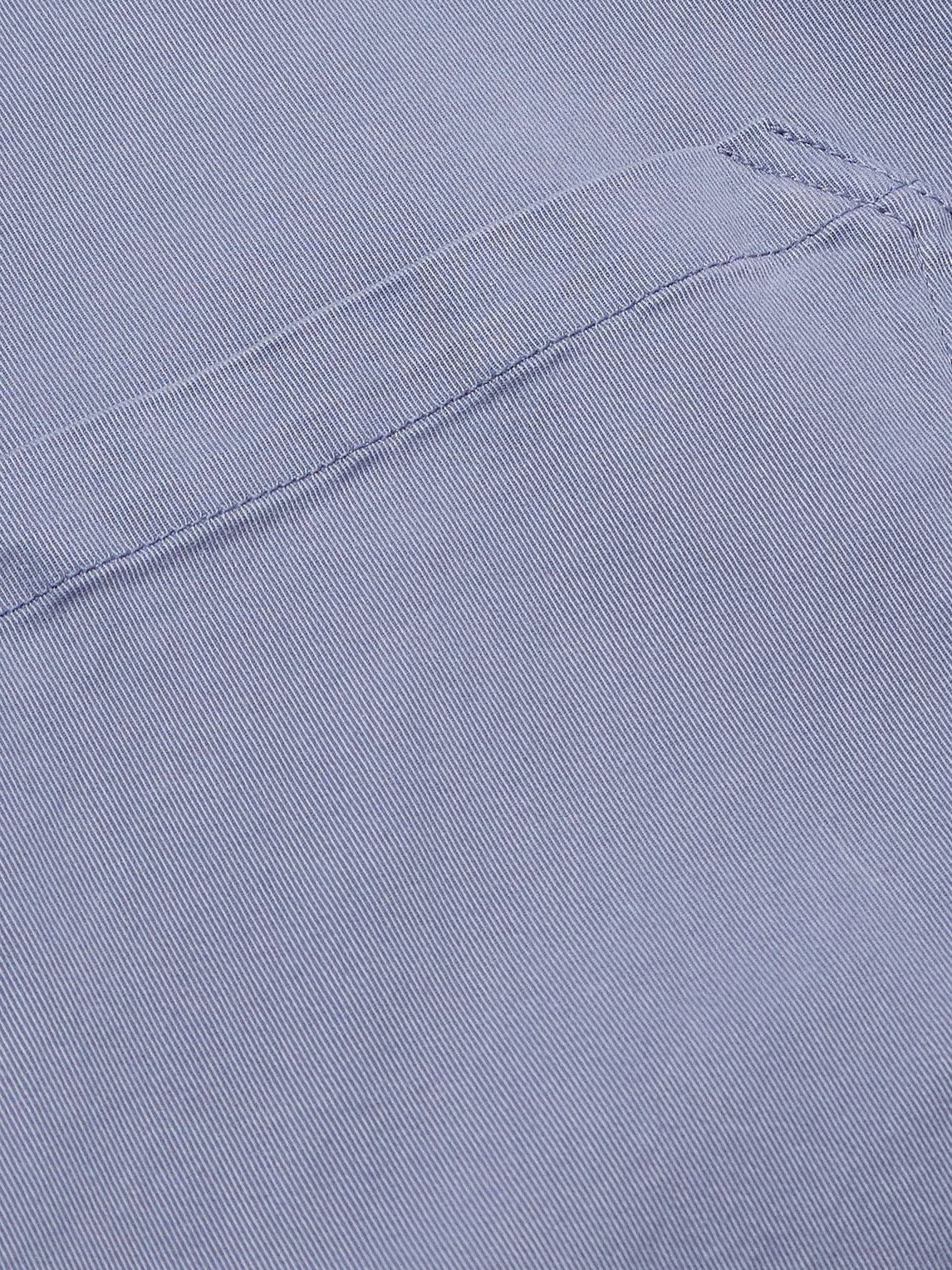 Altea - Stretch-Lyocell and Cotton Blend Denim Overshirt - Blue