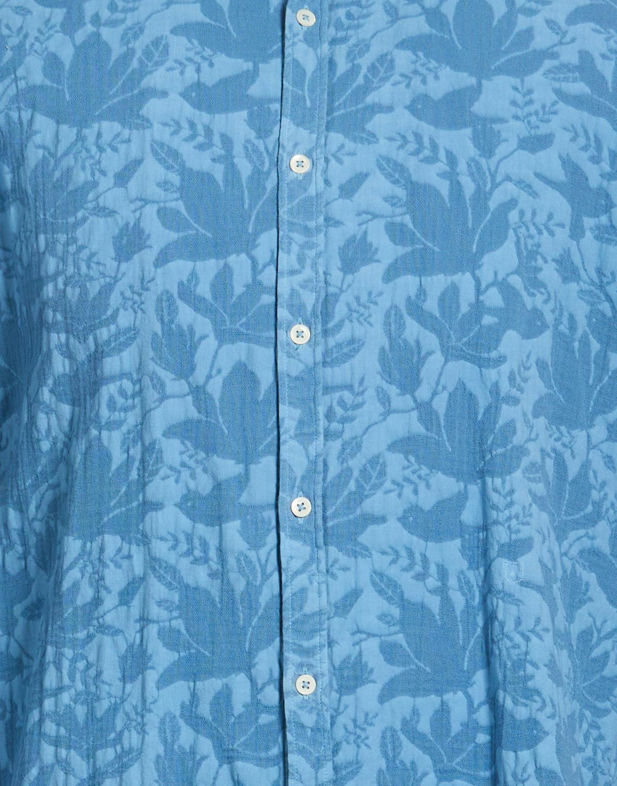 Massimo Alba Mens Shirt Light in Blue