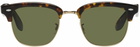 Brunello Cucinelli Tortoiseshell Oliver Peoples Edition Capanelle Sunglasses