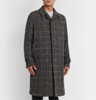 Caruso - Checked Wool-Blend Coat - Gray