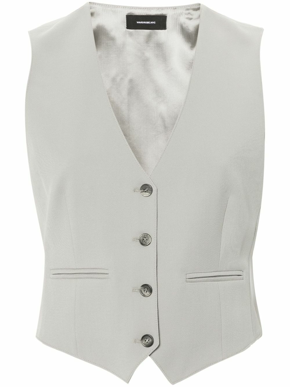 Red V Neck Fashion Waistcoat