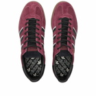Adidas Men's Handball Spezial Sneakers in Maroon/Core Black/Crystal White /