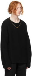 Loewe Black Cashmere Chain Sweater