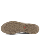 Salomon Men's X ALP WOVEN Sneaker in Walnut/Silver Cloud/Vanilla Ice