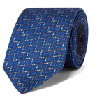 Missoni - 7cm Silk-Jacquard Tie - Blue