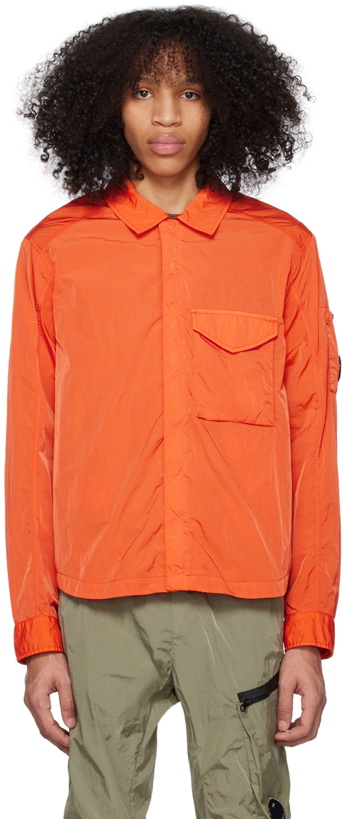 Photo: C.P. Company Orange Chrome-R Jacket