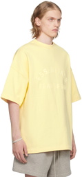 Fear of God ESSENTIALS Yellow Crewneck T-Shirt