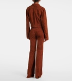 Stouls Leoncino cropped leather jacket