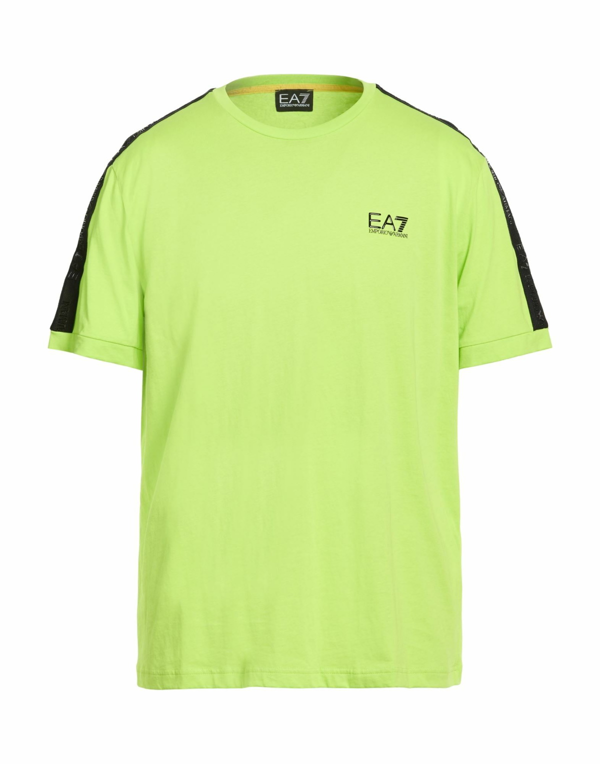 Ea7 Mens T-shirt Lime in Green