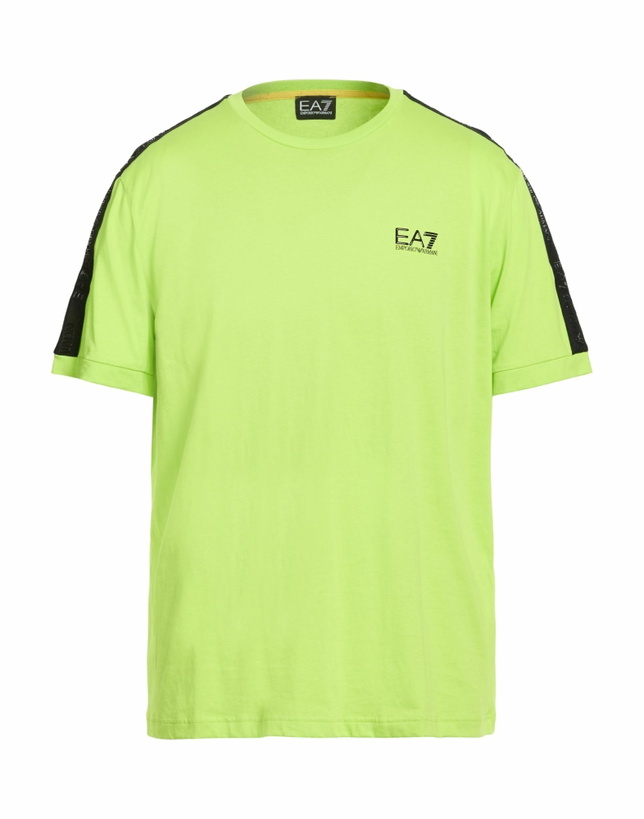 Photo: Ea7 Mens T-shirt Lime in Green
