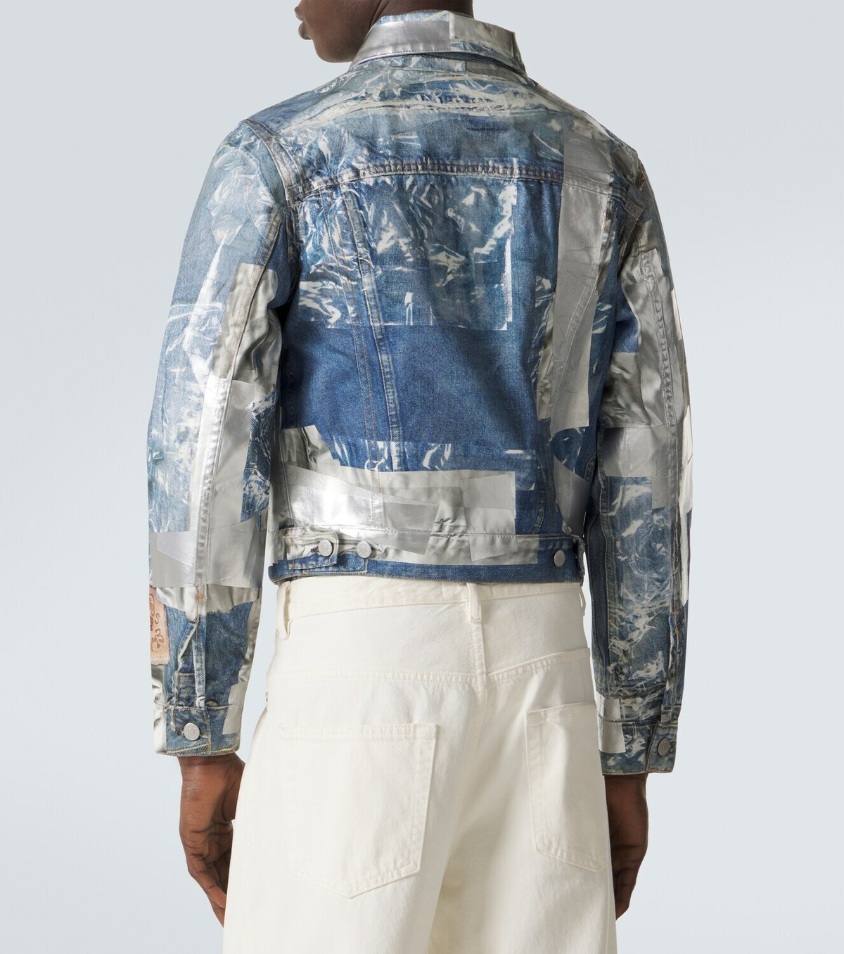 Acne Studios Printed denim jacket