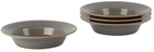 Departo Grey Low Bowl Set
