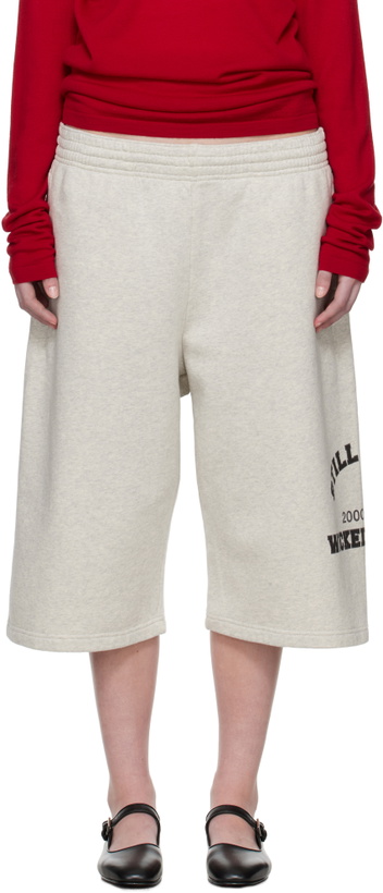 Photo: Still Kelly Gray Sweat Shorts