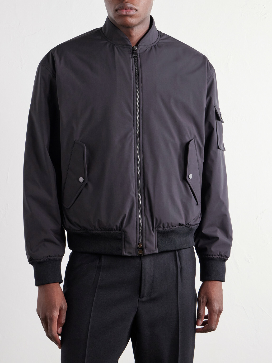 Valstar - Billy Padded Shell Bomber Jacket - Black
