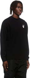 Off-White Black Hand Logo Long Sleeve T-Shirt