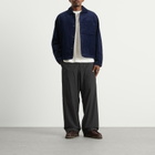 Percival Men's Cord Overshirt in Navy