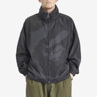 A Bathing Ape Men's Abc Camo Nylon Hooded Jacket in Black
