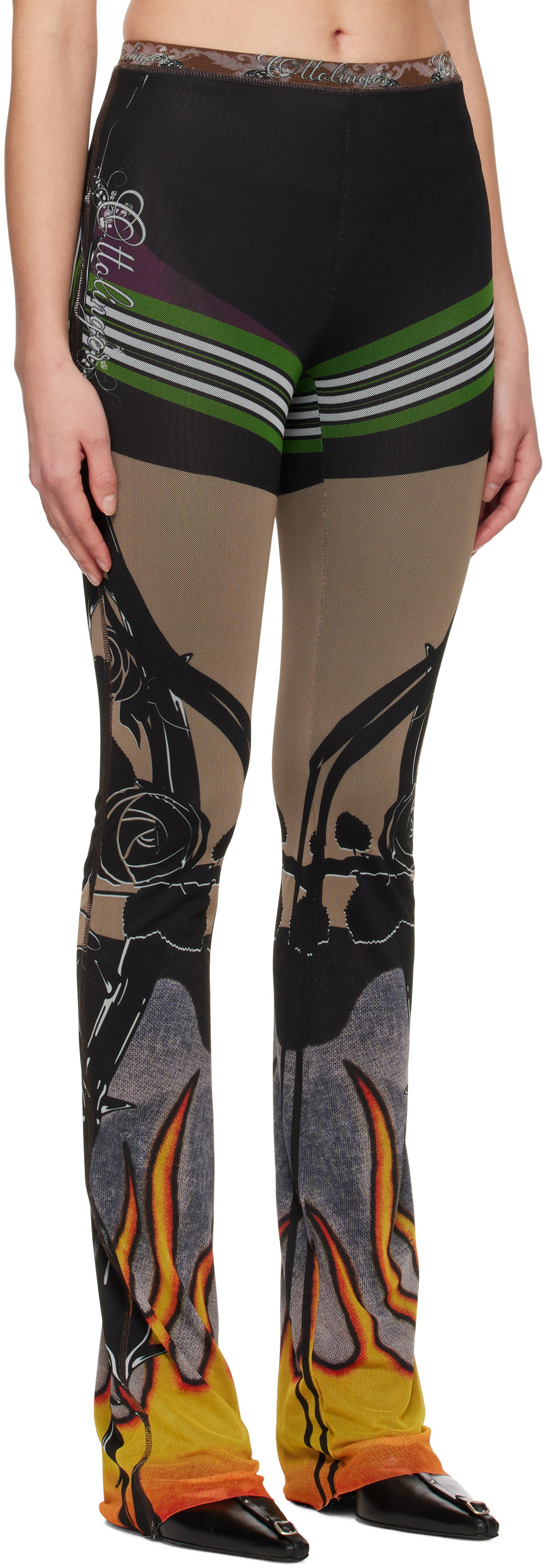 Ottolinger Multicolor Mesh Lounge Pants
