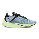 Nike Blue and Green EXP-X14 Sneakers