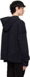 Greg Lauren Navy Drop Hoodie
