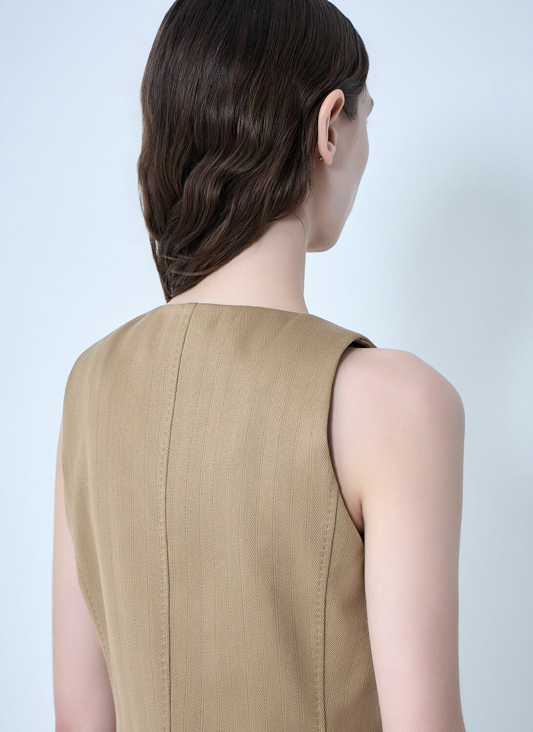 Max Mara Tailored Vest with Button Fastening