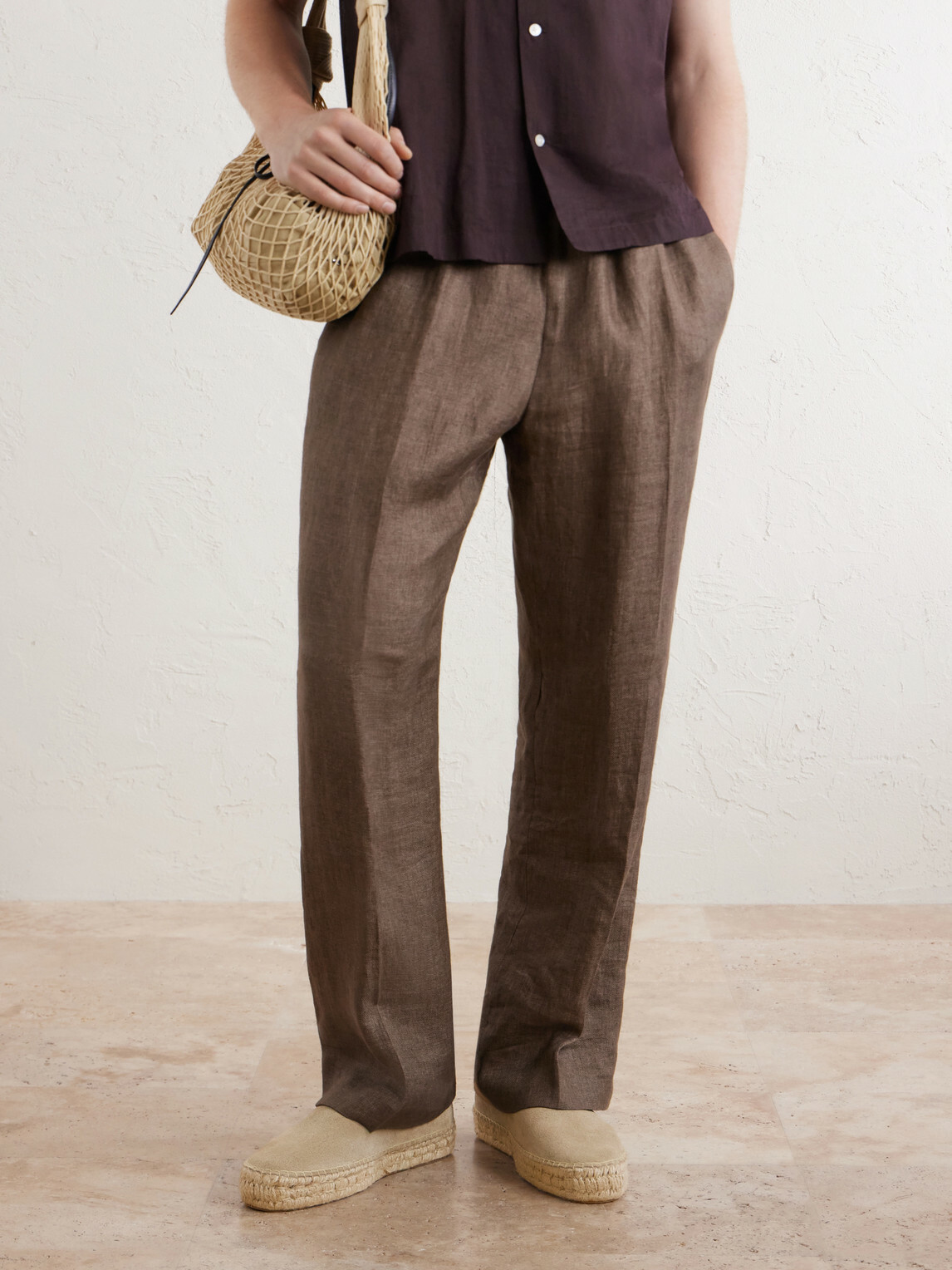 MORJAS - The Espadrille Suede Espadrilles - Neutrals