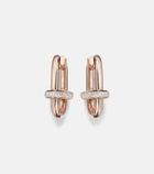 Pomellato Iconica 18kt rose gold earrings with diamonds