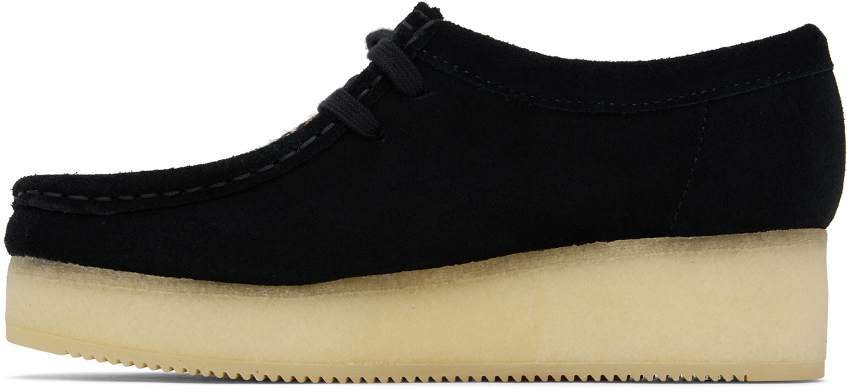 国内配送 CLARKS WMNS WALLACRAFT BEE BLACK SUEDE Wallacraft Bee