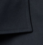Ermenegildo Zegna - Navy Trofeo Slim-Fit Cutaway-Collar Cotton-Poplin Shirt - Navy