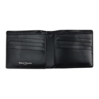 Maison Margiela Black Croc Bifold Wallet